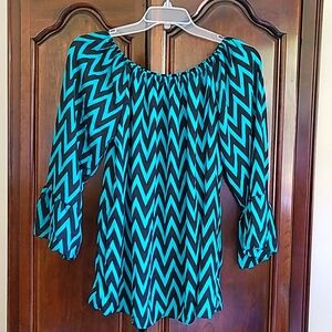 Emma Rose brand ladies dressy blouse